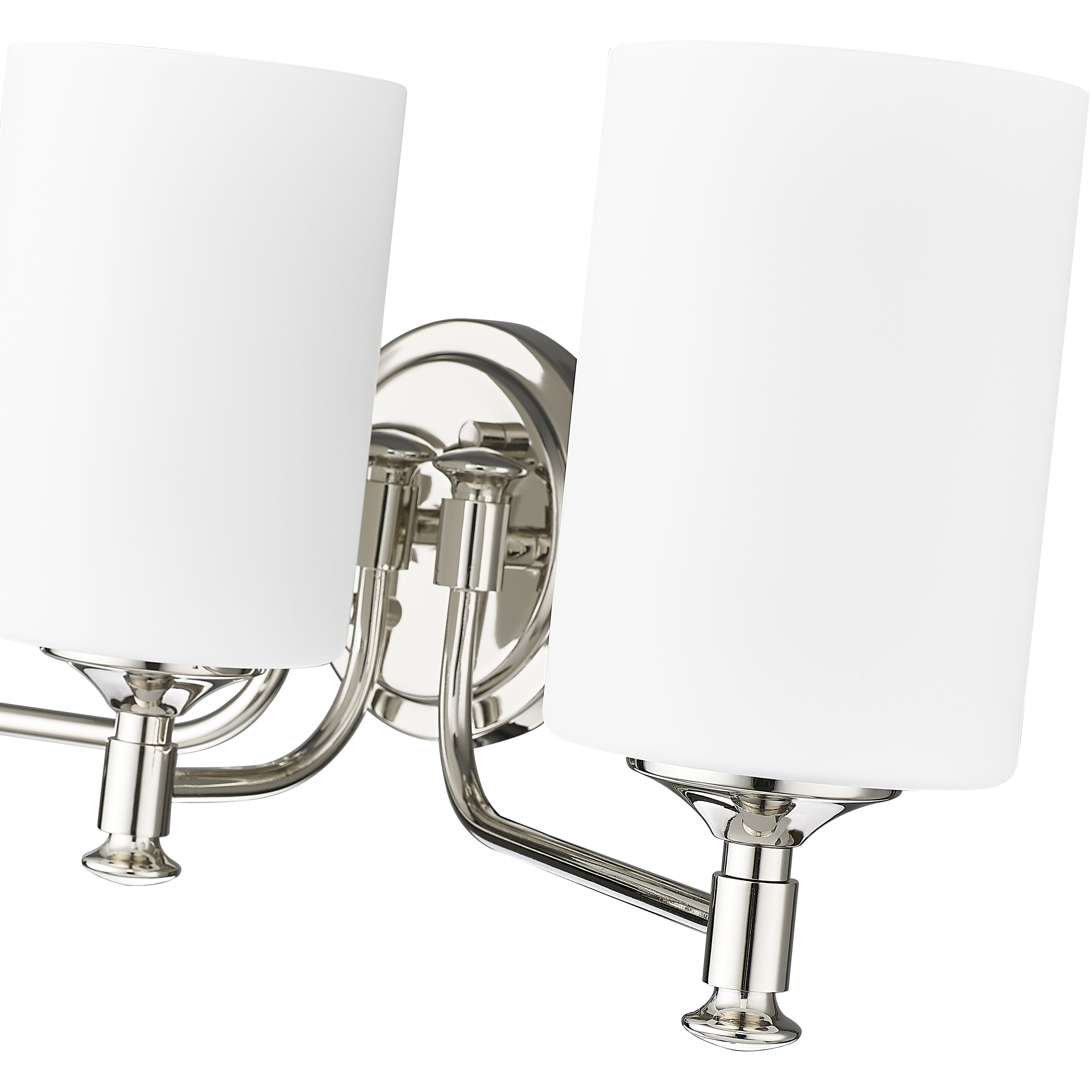 Ailey 3 Light 21.63 inch Polished Nickel Bathroom Vanity Light Wall Light